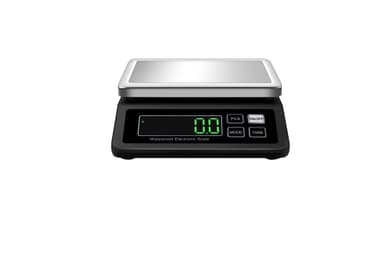 Elektronisk digital vægt Sort 5 kg/0,1 g