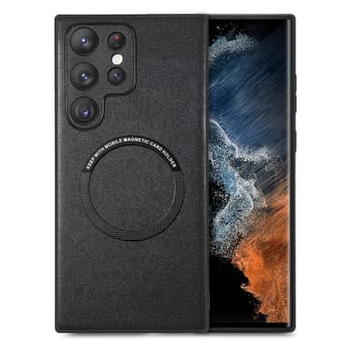 Magnetisk telefonetui i imiteret læder til Samsung Samsung Galaxy S22