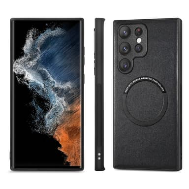 Magnetisk telefonetui i imiteret læder til Samsung Samsung Galaxy S22