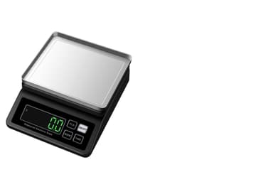 Elektronisk digital vægt Sort 5 kg/0,1 g