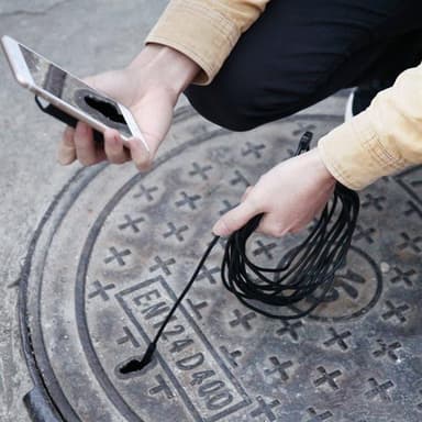 Stift Trådløst Inspektionskamera 1200P HD Wi-Fi Endoskop8 LED - 10 Meter