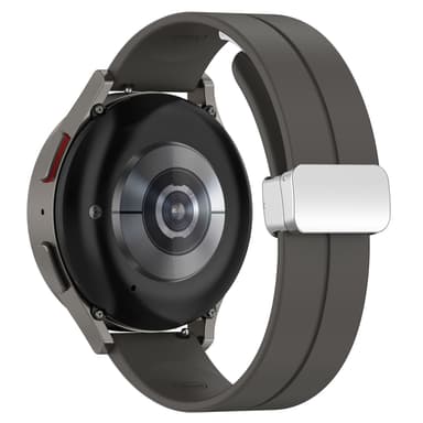 Magnetisk silikone urarmbånd 22 mm Grå