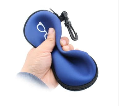 Bærbart etui til solbrille Blå