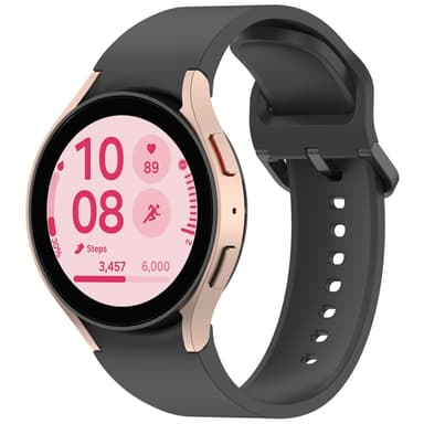 Silikone rem til Samsung Galaxy Watch 7/FE Mørkegrå