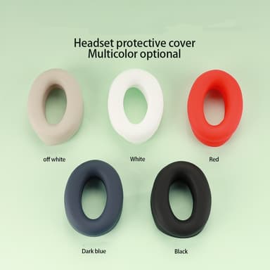 Silikone ørepuder cover til Sony WH-1000XM 3/4 Blå