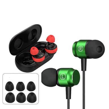Bløde ørepropper til Samsung Galaxy Buds 2 in-ear øretelefoner 3,8 mm 3-par Sort
