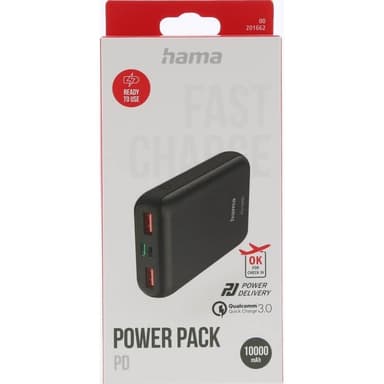 Hama Powerbank PD 10000mAh Antracit