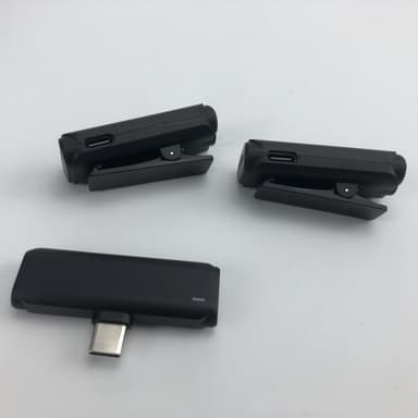 Trådløs lavaliermikrofon, clip-on mikrofon til optagelse, TikTok, Live Stream