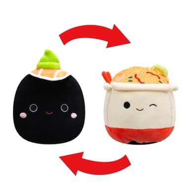Squishmallows Plys P21 Flip A Mallows - Shozo Nori Sushi/ Daley Takeout Noodles