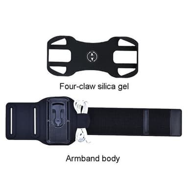 Roterbar mobilholder til armen