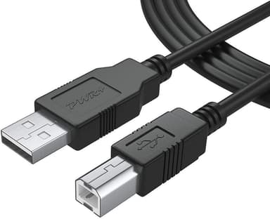 NÖRDIC USB2.0 A han til B han kabel 3m