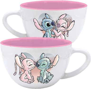 Konix Stitch krus (Stitch & Angel Jumbo)