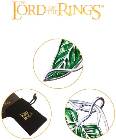Noble Collection Ringenes Herre halskæde (Elven Leaf brooch)