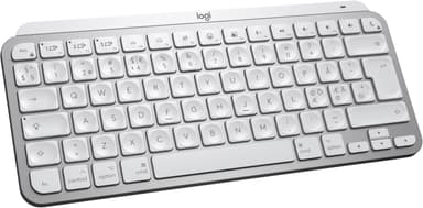 Logitech MX Keys Mini trådløst tastatur til Mac (pale gray)