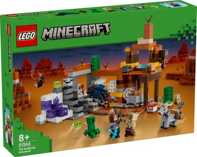 LEGO Minecraft Badlands-mineskakten 21263