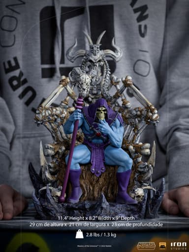 Iron studios Masters of the Universe actionfigur (Skeletor)