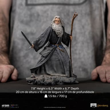 Iron Studios Ringenes Herre actionfigur (Gandalf)