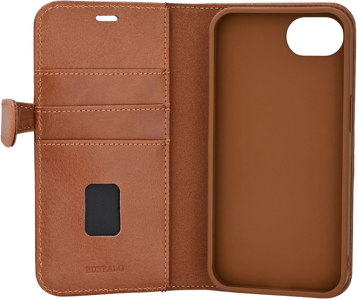 Buffalo iPhone 16E 2i1 pungetui (brun)