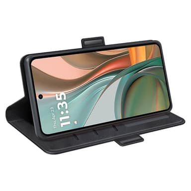 SKALO Motorola Moto G75 5G Premium ID Flip Cover - Sort