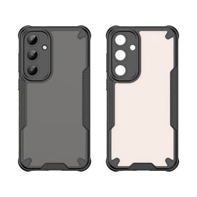 SKALO Samsung S25+ Armor Hybrid Frosted Cover - Sort