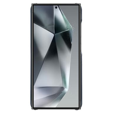SKALO Samsung S25 Ultra PU-Læder Kortholder Cover - Blå