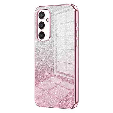 SKALO Samsung S25 Electroplating Glitter Cover - Pink