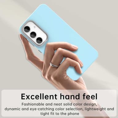 SKALO Samsung S25 Color TPU Metal Cover - Blå