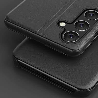 SKALO Samsung S25+ Clear View Window Cover - Grøn