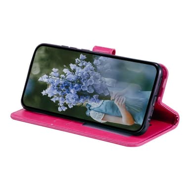 SKALO Samsung S25 Mandala Flip Cover - Cerise