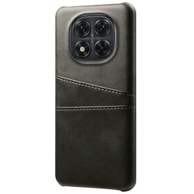 SKALO Xiaomi Redmi Note 14 Pro 5G PU-Læder Kortholder Cover - Sort