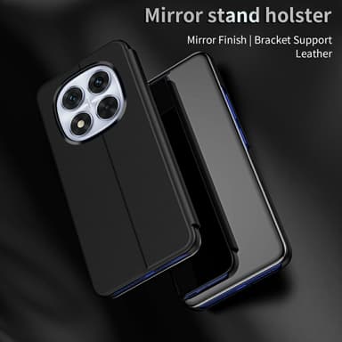 SKALO Xiaomi Redmi Note 14 Pro 5G Clear View Flip Cover - Lilla