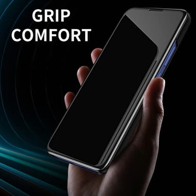 SKALO Xiaomi Redmi Note 14 Pro 5G Clear View Flip Cover - Lilla