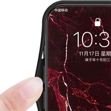 SKALO Samsung S25+ Marmor Hærdet Glas TPU Cover - #2