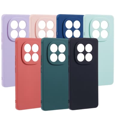 SKALO Xiaomi Redmi Note 14 Pro+ 5G Ultratunt TPU Cover - Blå