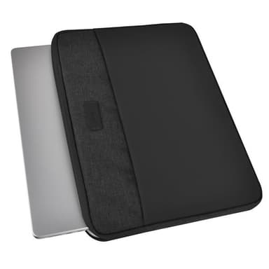 WIWU Stilfuldt sleeve til 16"" bærbar computer - Sort