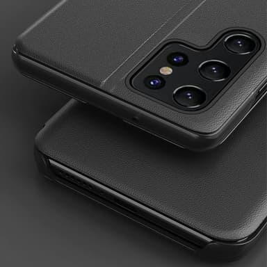 SKALO Samsung S25 Ultra Clear View Window Cover - Grøn