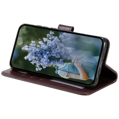 SKALO Xiaomi Redmi Note 14 5G Mandala Flip Cover - Brun