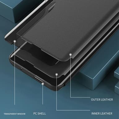 SKALO Samsung S25 Ultra Clear View Window Cover - Sort