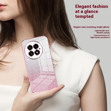 SKALO OnePlus 13 Electroplating Glitter Cover - Lilla