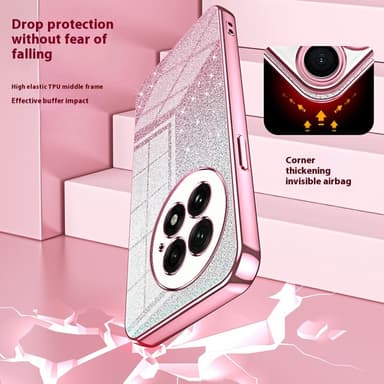 SKALO OnePlus 13 Electroplating Glitter Cover - Lilla