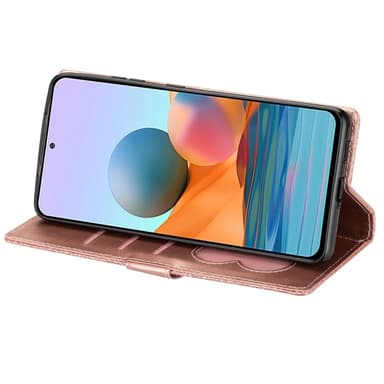 SKALO Samsung S25 Glitter Lynlås Flip Cover - Rosa guld