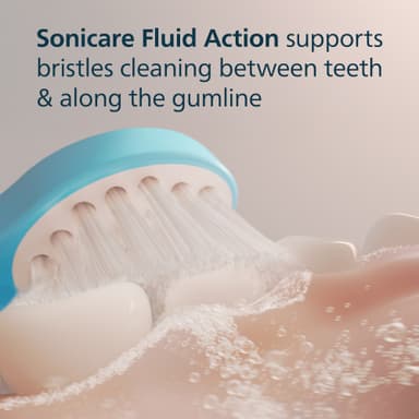 Philips Sonicare tandbørstehoved til børn HX6032/90 (hvid)