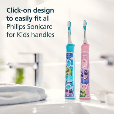 Philips Sonicare tandbørstehoved til børn HX6032/90 (hvid)