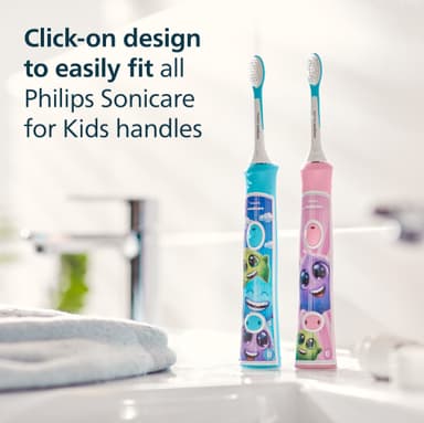 Philips Sonicare tandbørstehoved til børn HX6042/90 (hvid)
