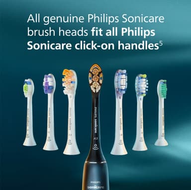 Philips Sonicare G3 premium tandbørstehoved HX9054/88 (sort)