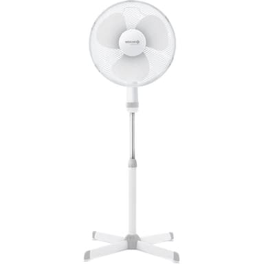 SENCOR Gulvventilator Hvid 40 cm dia. Justerbar højde