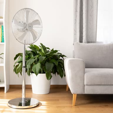 SENCOR Gulvventilator Hvid 40 cm dia. Justerbar højde