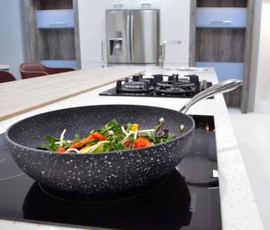 EAZIGLIDE 28 cm Wok åben