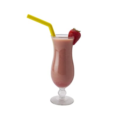 Sugerør til Smoothie / Milkshake, silikone