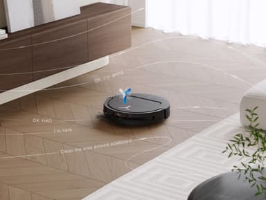 Ecovas T50 rengøringsrobot DDX57 (sort)